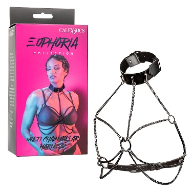 Euphoria Collection Multi Chain Collar Harness - Just for you desires