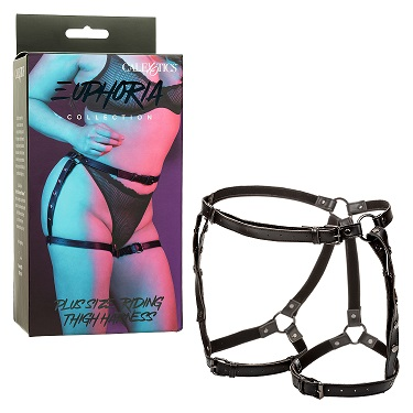 Euphoria Collection Plus Size Riding Thigh Harness - Just for you desires
