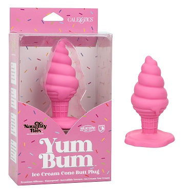Naughty Bits Yum Bum Ice Cream Cone Butt Plug - Just for you desires