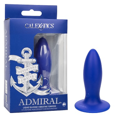 Admiral Liquid Silicone Vibrating Torpedo - Just for you desires