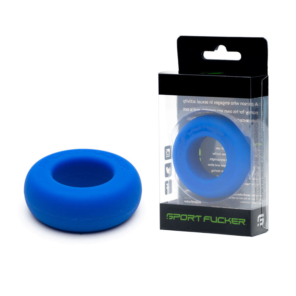 Sport Fucker Muscle Ring - Blue Cock Ring - Just for you desires