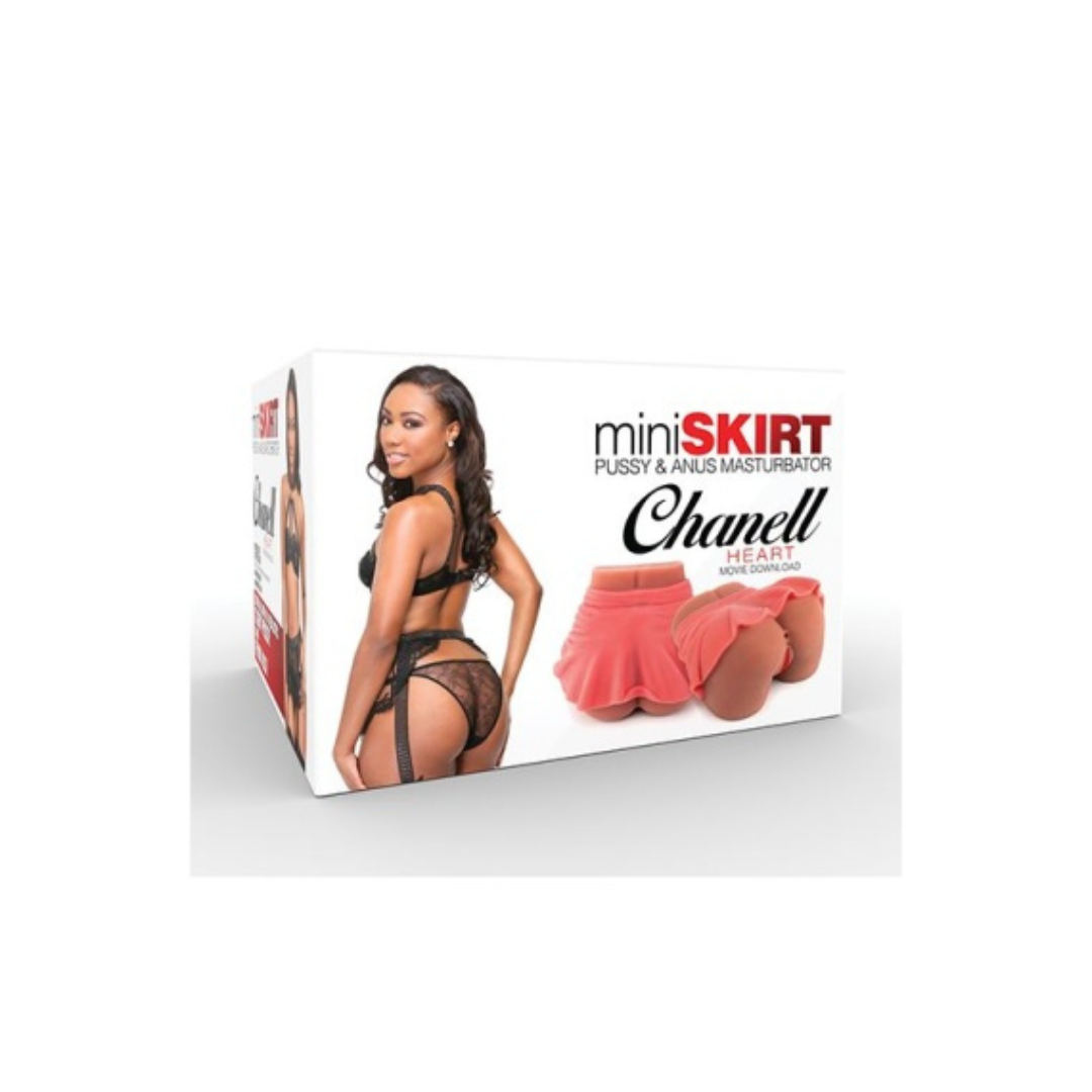 Chanell Heart Mini Skirt