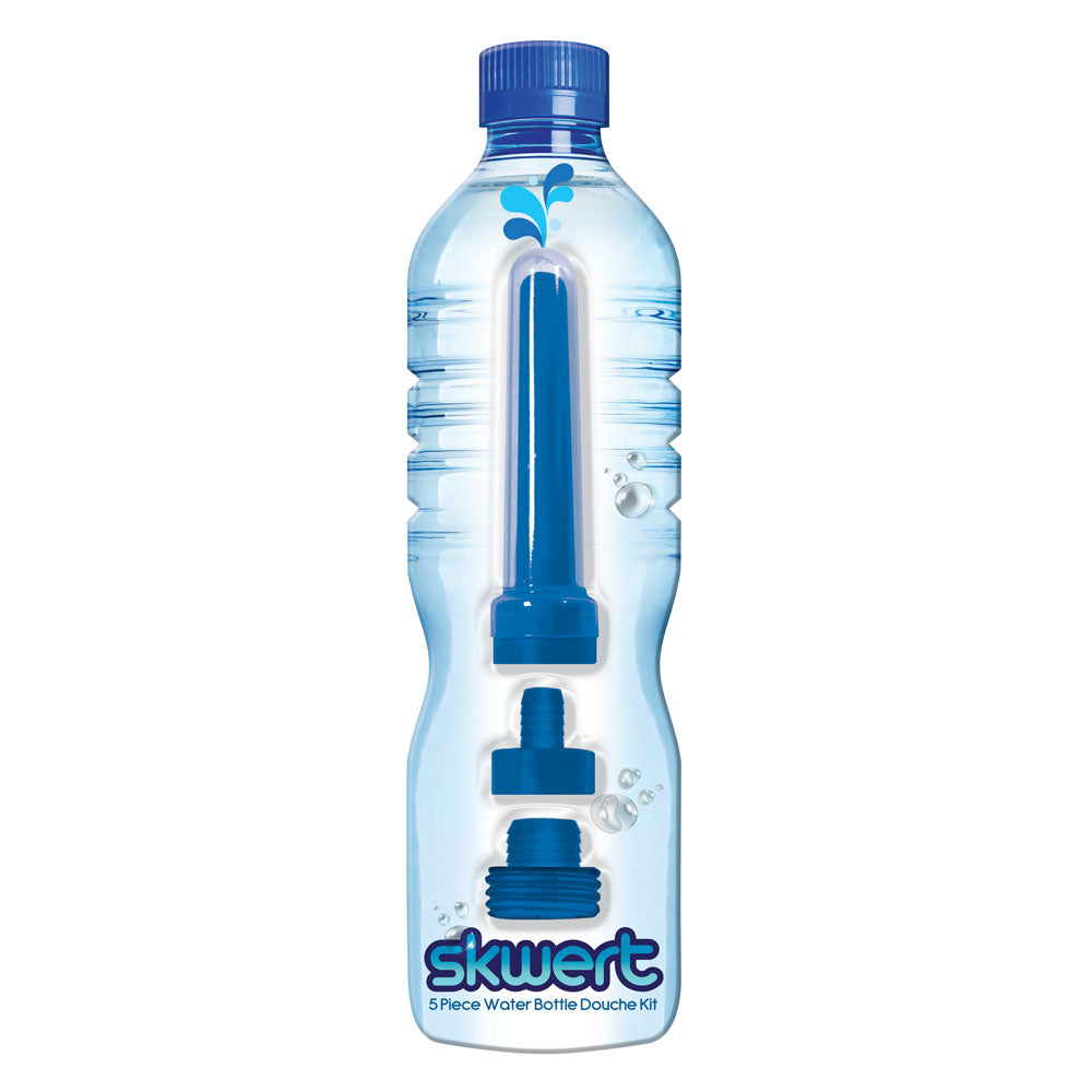 Skwert 5 Piece Water Bottle Douche Kit - 5 Piece Water Bottle Douche Adapter Kit - Just for you desires