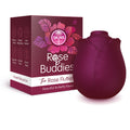 Skins Rose Buddies - The Rose Flutterz - Purple USB Rechargeable Flicking Rose Stimulator - Just for you desires