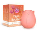 Skins Rose Buddies - The Rose Purrz - Light Pink USB Rechargeable Pulsing Rose Stimulator - Just for you desires