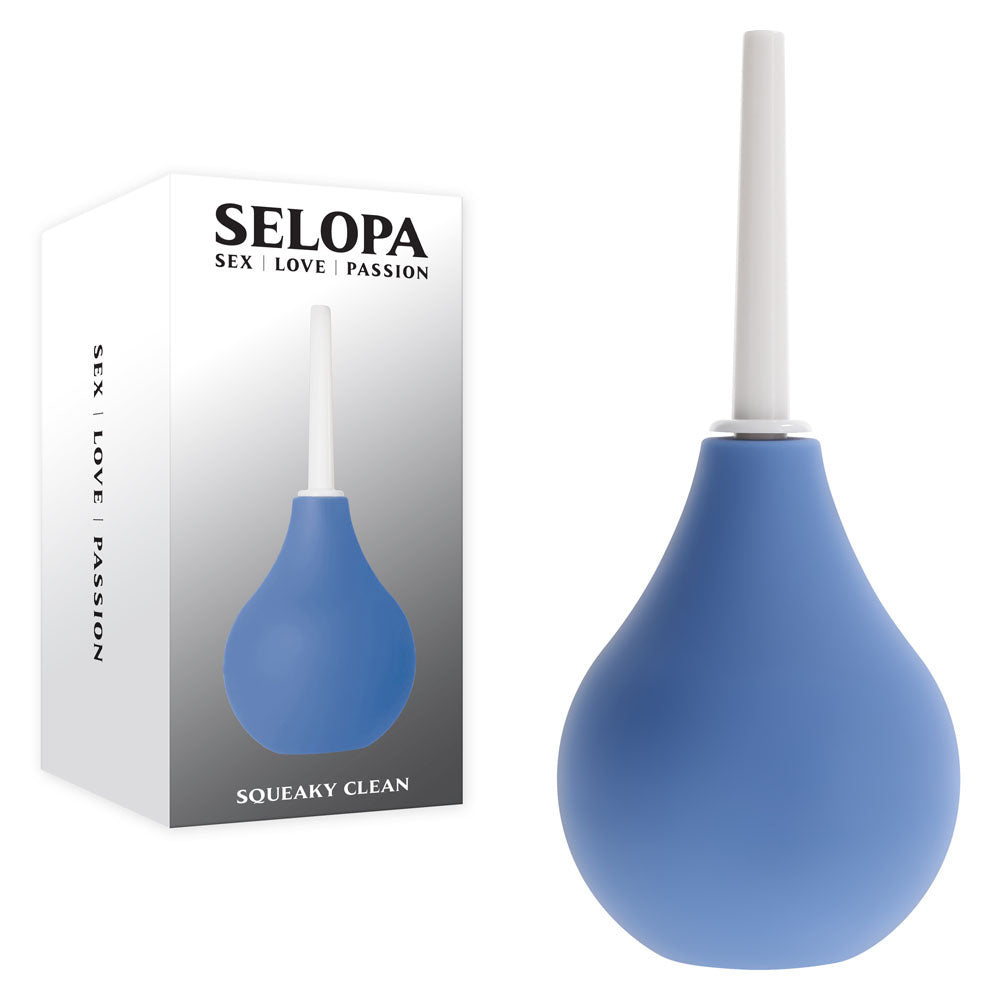 Selopa SQUEAKY CLEAN - Blue Unisex Douche - Just for you desires