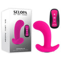Selopa HOOKING UP - Pink 9.5 cm USB Rechargeable Vibrator with Wireless Remote - Just for you desires