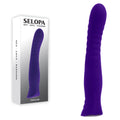 Selopa TRIXXXIE - Purple 22.2 cm USB Rechargeable Vibrator - Just for you desires