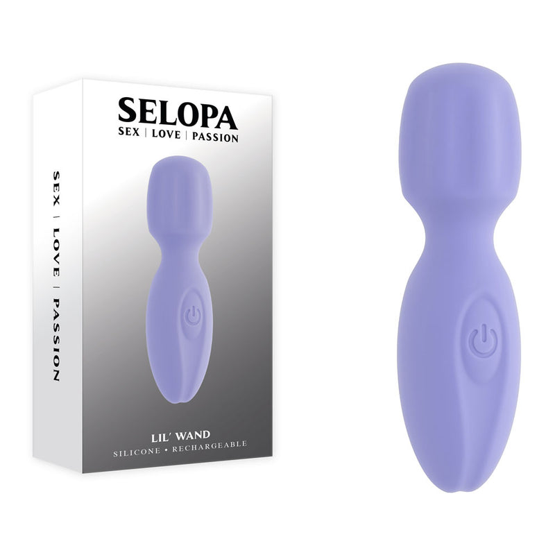 Selopa LIL' WAND -  11 cm USB Rechargeable Massage Wand - Just for you desires