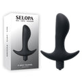 Selopa P-SPOT TRAINER - Black 12.7 cm Vibrating Prostate Massager - Just for you desires