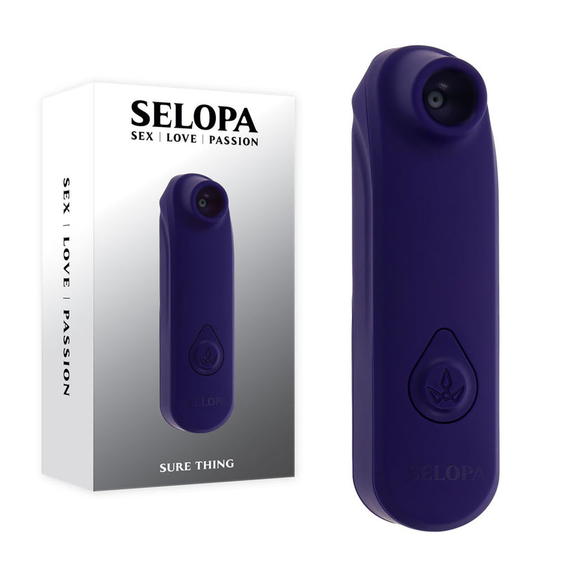 Selopa SURE THING -  Vibrating & Sucking Stimulator - Just for you desires