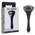 S&M Exs & Ohs Temperature Play Sensory Roller - Gunmetal Roller - Just for you desires