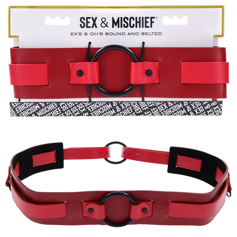 S&M Exs & Ohs Bound and Belted - - Just for you desires