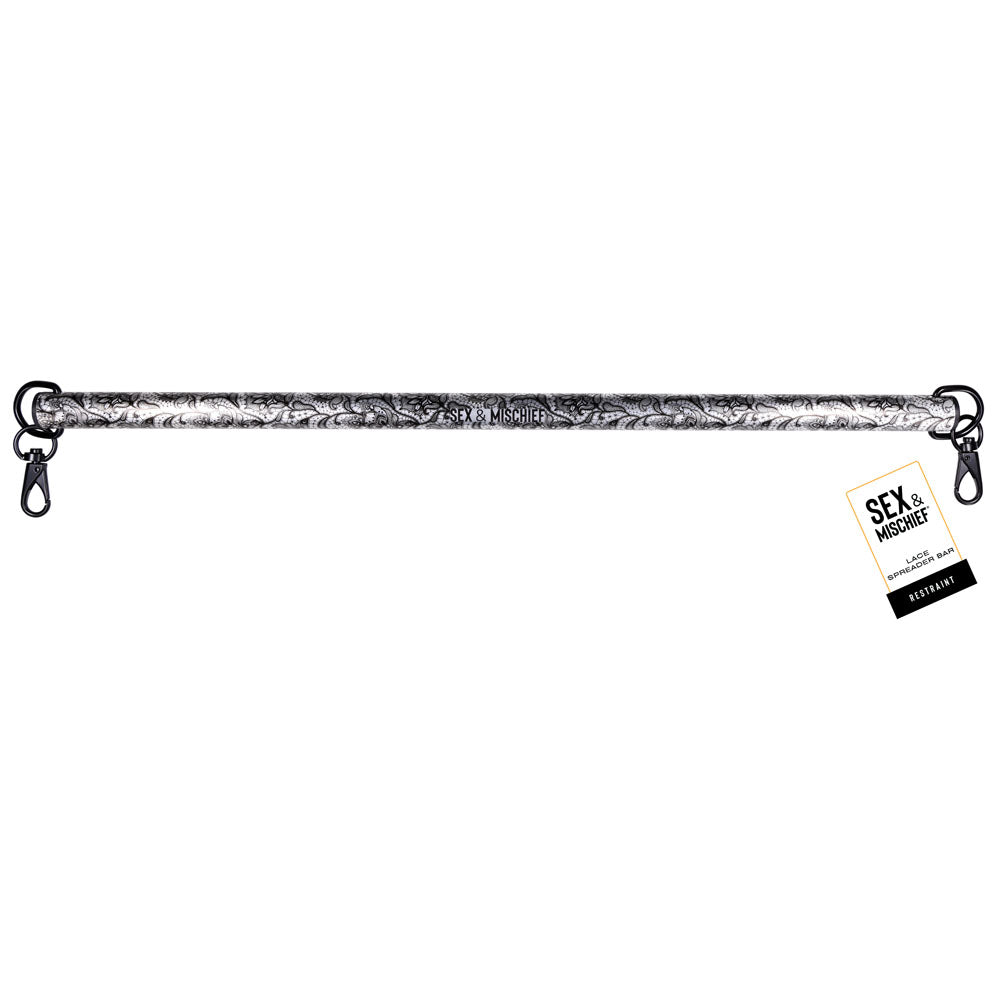 Sex & Mischief Lace Spreader Bar -  Restraint Bar - Just for you desires