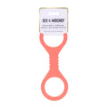 Sex & Mischief Peaches n CreaMe Small Silicone Cuffs - Peach Silicone Restraints - Just for you desires