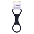Sex & Mischief Shadow Large Silicone Cuffs -  Large Restraints - Just for you desires