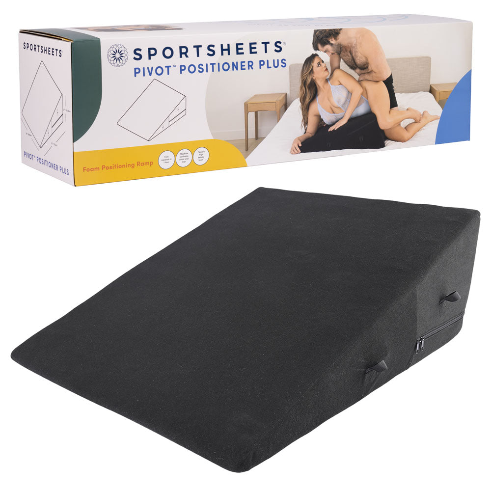 Pivot Positioner Plus - Black XL Foam Position Cushion - Just for you desires