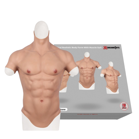 Xx Dreamstoys Ultra Realistic Muscle Suit Men Size S - Just for you desires