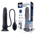 Size Up 7.5 Inch Inflatable Dildo with Balls -  20.3 cm Inflatable Dong - Just for you desires