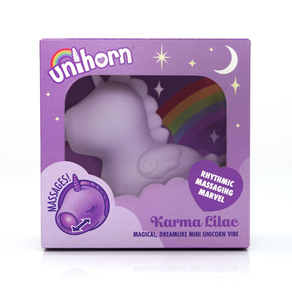 Unihorn - Karma Lilac - Lilac USB Rechargeable Flicking Stimulator - Just for you desires