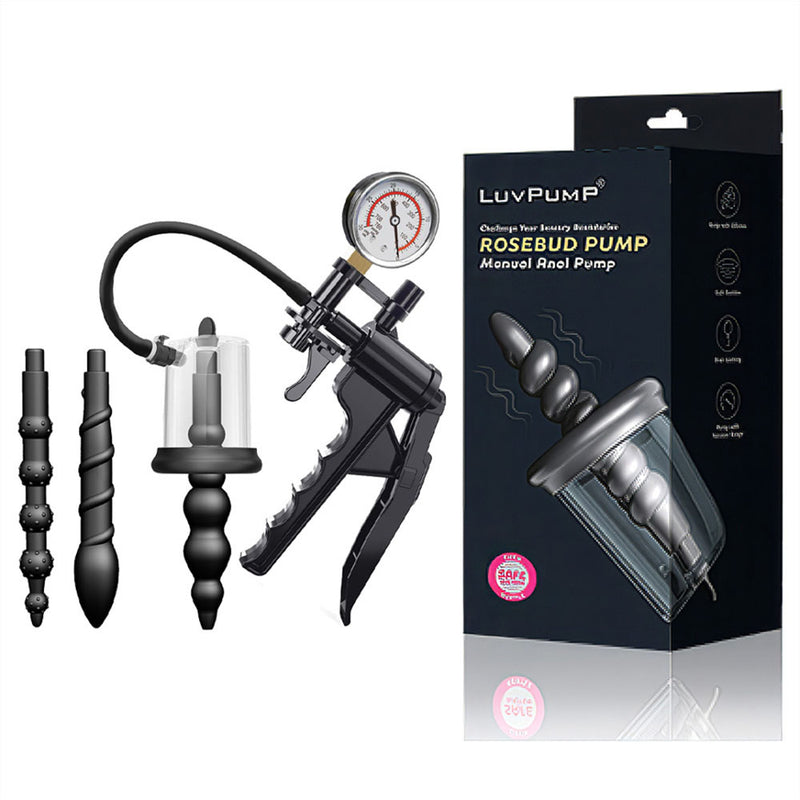 LuvPump Rosebud Pump - Manual Anal Pump - Just for you desires