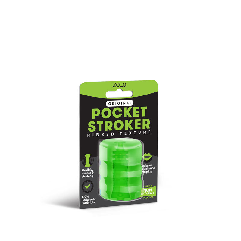 Zolo Original Pocket Stroker - Green Mini Stroker - Just for you desires