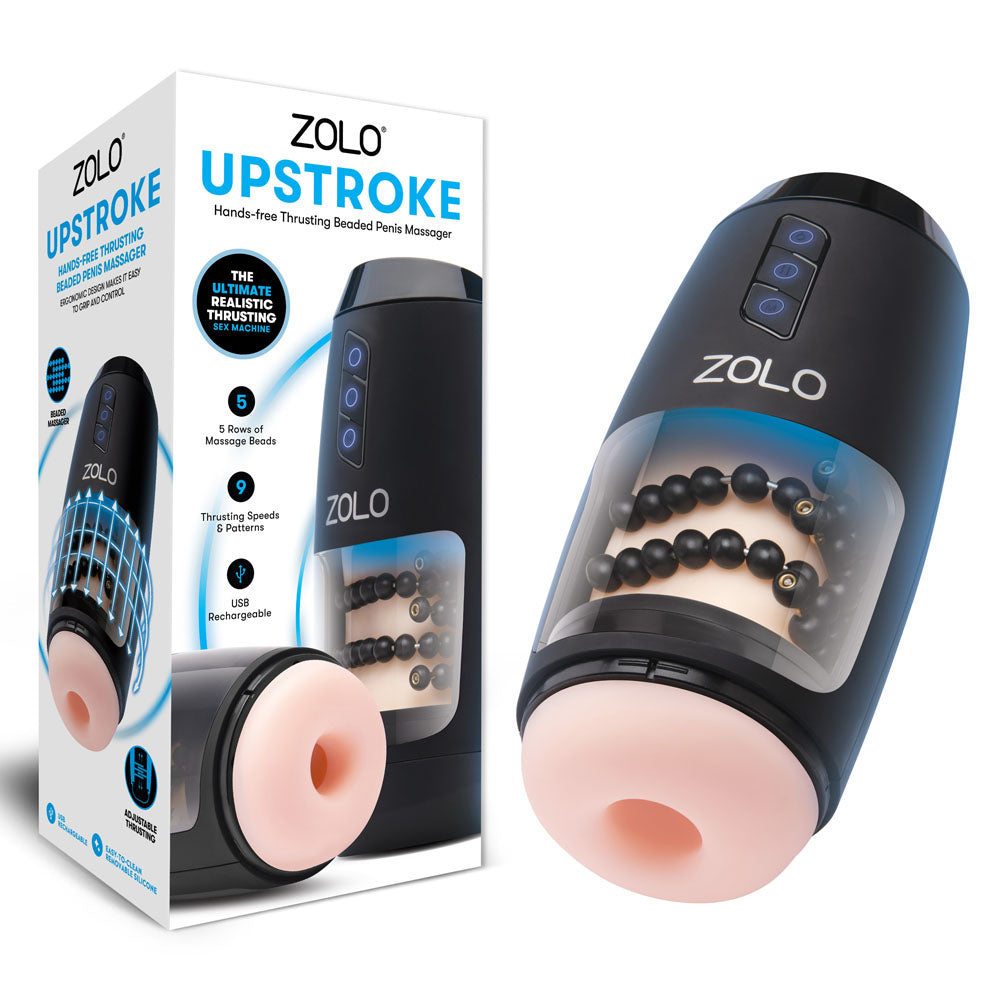 Zolo Upstroke -  USB Rechargeable Auto Thrusting Masturbator - Just for you desires