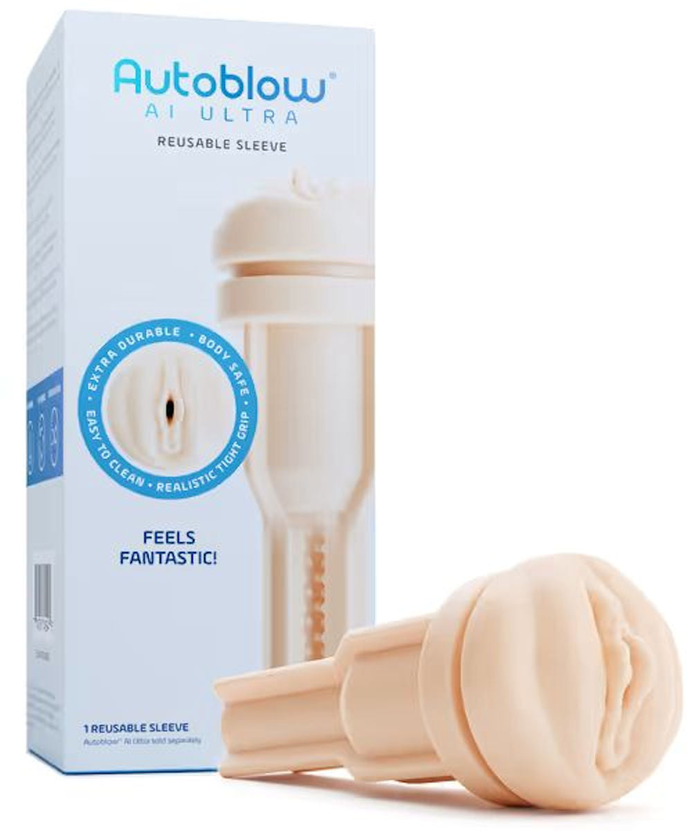 Autoblow AI Ultra Vagina Sleeve - Beige - 89.000000 - Just for you desires