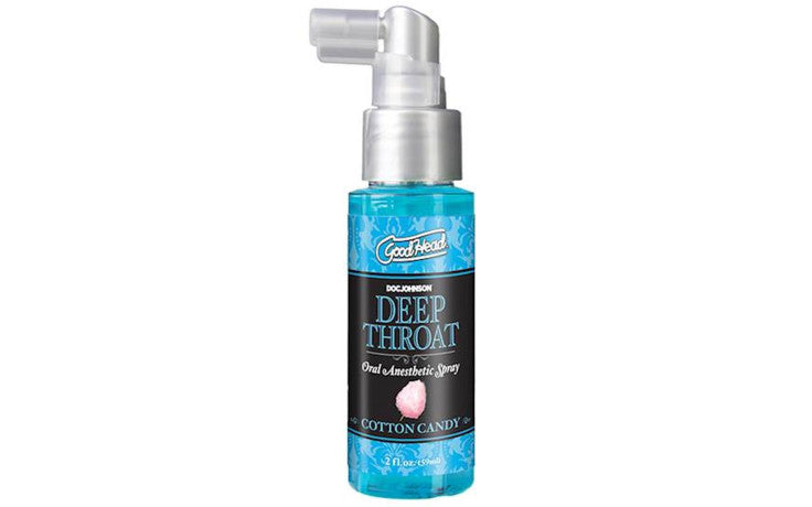 Good Head Deep Throat Spray Cotton Candy 2 Fl. Oz. - Just for you desires