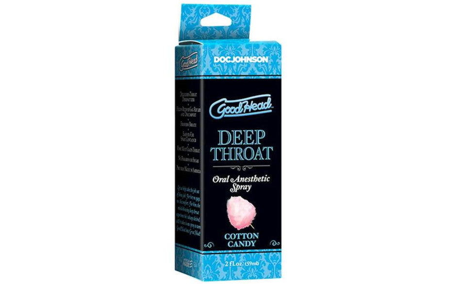 Good Head Deep Throat Spray Cotton Candy 2 Fl. Oz. - Just for you desires