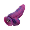 HiSmith - 9.5" Silicone Purple and Blue Monster Dildo (KlicLok) - Just for you desires