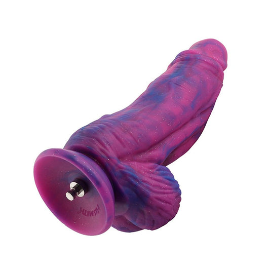 HiSmith - 9.5" Silicone Purple and Blue Monster Dildo (KlicLok) - Just for you desires