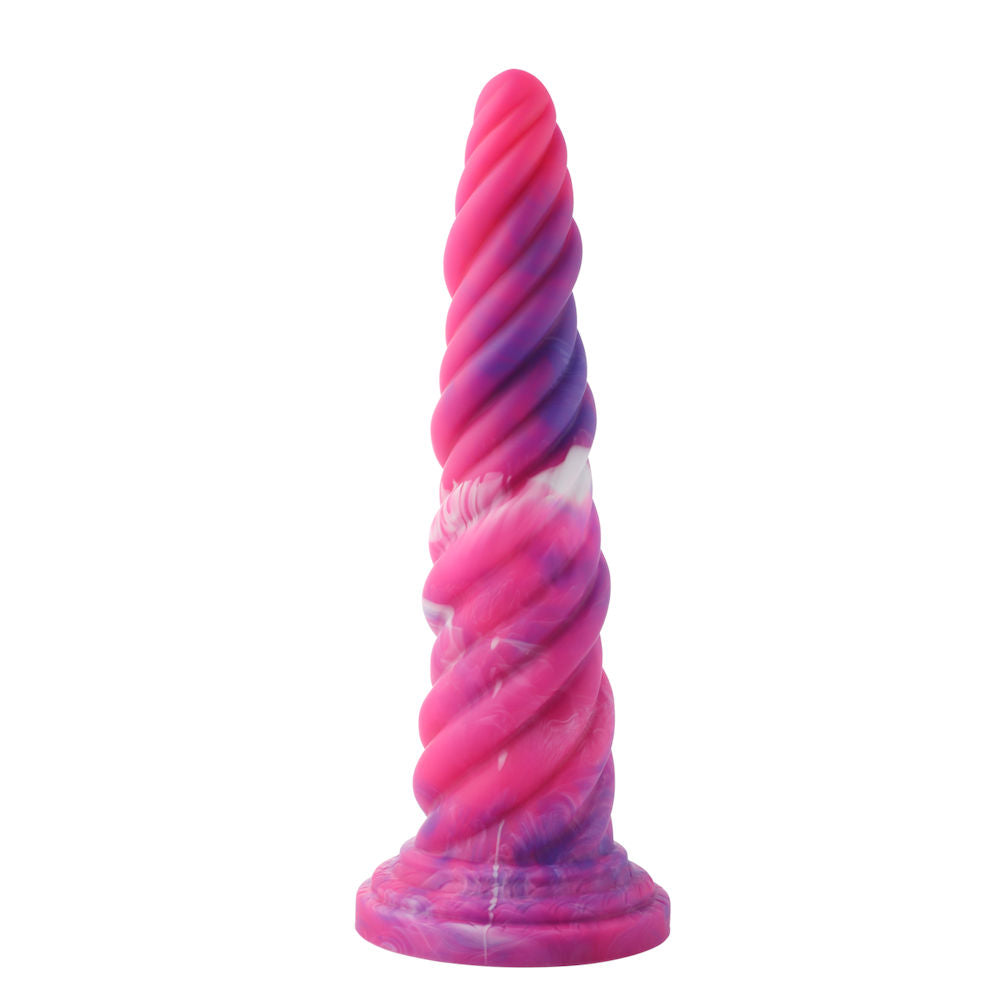 Hismith 10.12in Anal Screw Silicone Dildo - Just for you desires
