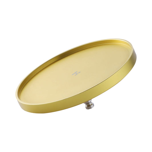 Hismith 4.5in Gold Suction Cup Adapter for KlicLok System