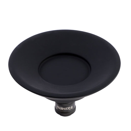 Hismith - 4.5" Black Silicone Suction Cup (KlicLok - Female) - Just for you desires