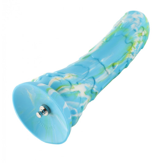 HiSmith - 9.5" Silicone Blue Monster Curved Dildo (KlicLok) - Just for you desires