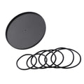 Hismith Suction Cup Adapter for Non-Suction Dildos, With 2 Pair Rubber Bands - Just for you desires
