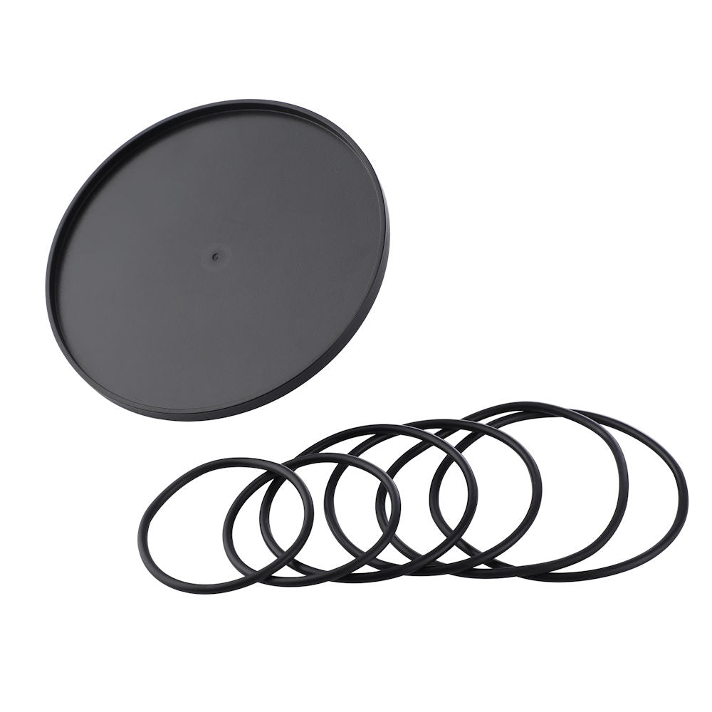 Hismith Suction Cup Adapter for Non-Suction Dildos, With 2 Pair Rubber Bands - Just for you desires
