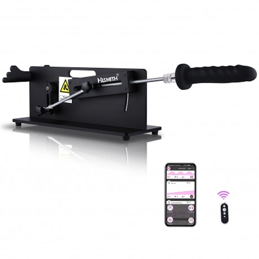 Hismith Tabletop 2.0 Pro APP, Remote and Wire 3 In 1 Control Premium Sex Machine - Just for you desires