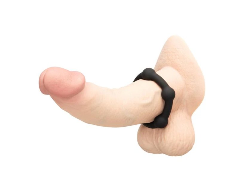 b-Vibe Snug Ring Orbit - Nubby Snug Fit Silicone Cock Ring - Just for you desires