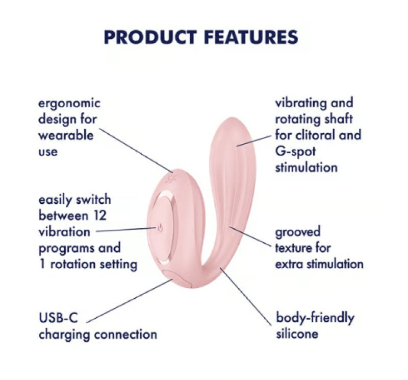 Satisfyer Lust 360 - rose