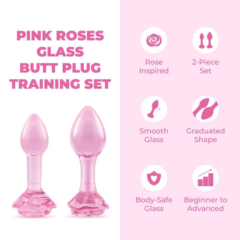b-Vibe Pink Roses Training Set