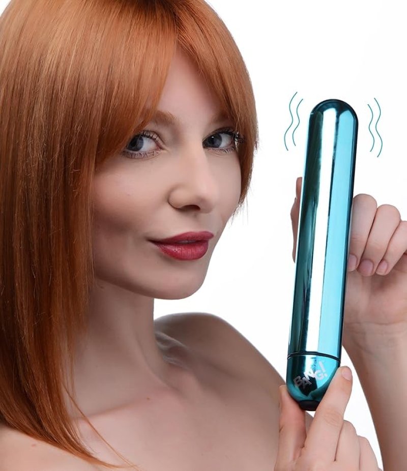 BANG! Vibrating Metallic XL Bullet - Blue**** - Just for you desires