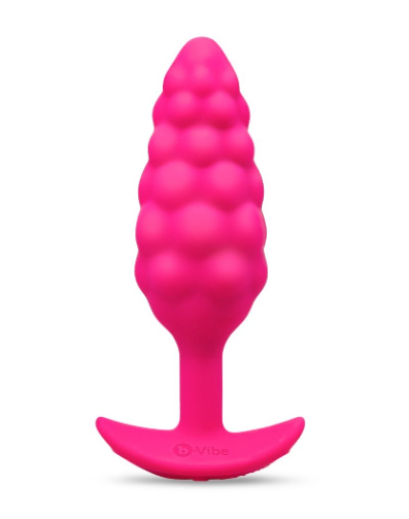b-Vibe Bump Texture Plug - Pink