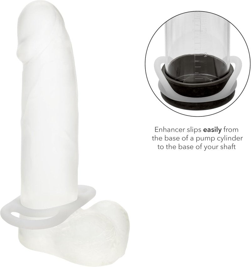 Alpha Liquid Silicone Commander Ring - Natural - Just for you desires