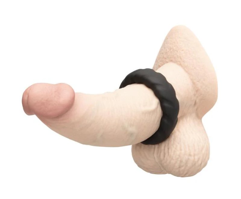 b-Vibe Flex Ring Tread - Silicone Cock Ring - Just for you desires