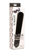 BANG! Vibrating Metallic XL Bullet - Black**** - Just for you desires
