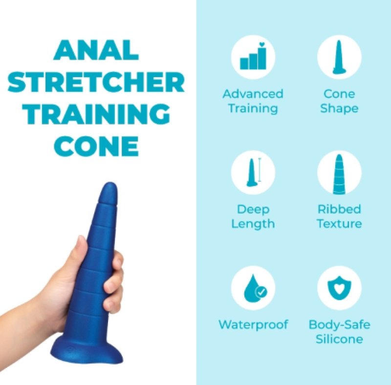 b-Vibe Anal Stretcher Trainging Cone 8" - Just for you desires