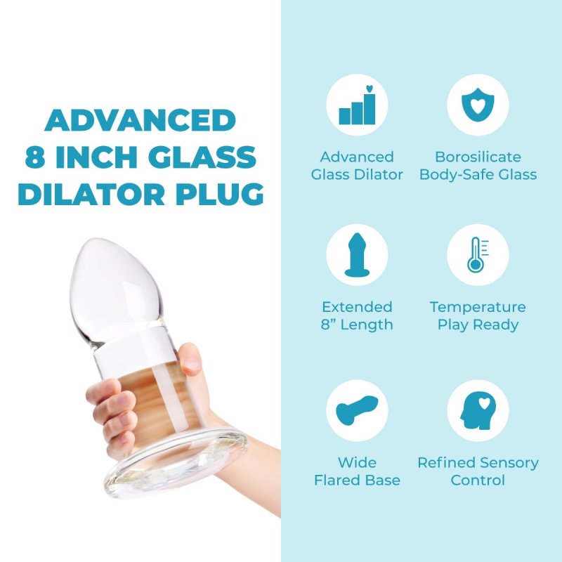 b-Vibe Advanced 8" Dilator