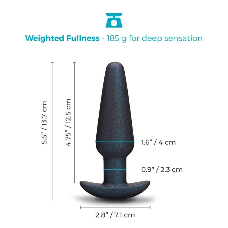 b-Vibe Butties Hefty Weighted Silicone Plug